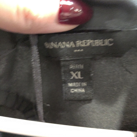 Banana Republic satin dolman sleeve top, xl p - Picture 3 of 5